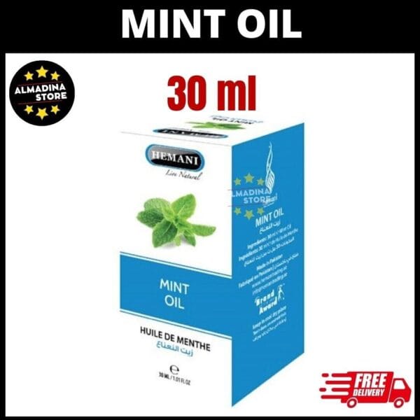 30ml Hemani Natural Mint oil هيماني زيت النعناع Buy 2 get 1 Free