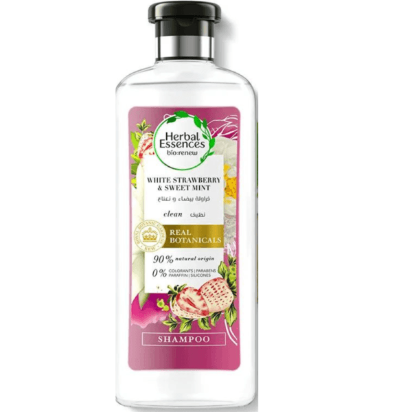 Herbal Essences White Strawberry & Sweet Mint Helps Hair Shine Shampoo 400ml