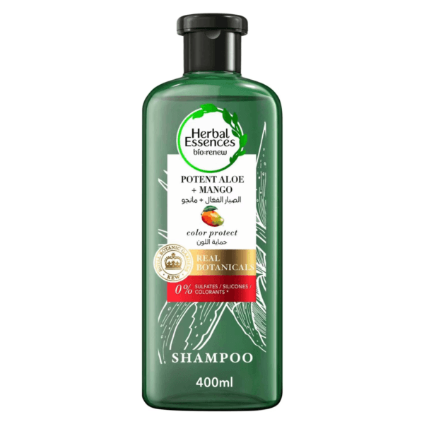 Herbal Essences Sulfate-Free Potent Aloe and Mango Color Protect Shampoo 400ml