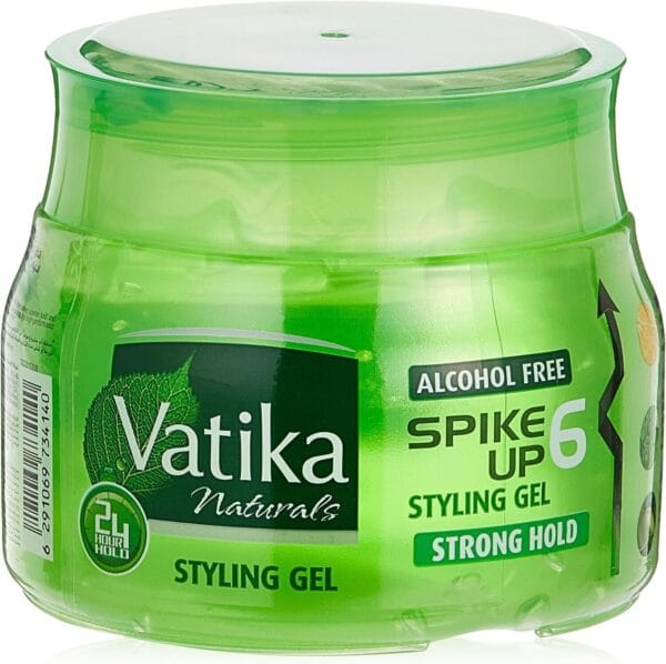 Vatika Strong Hold Styling Hair Gel Spike Up, 500 ml