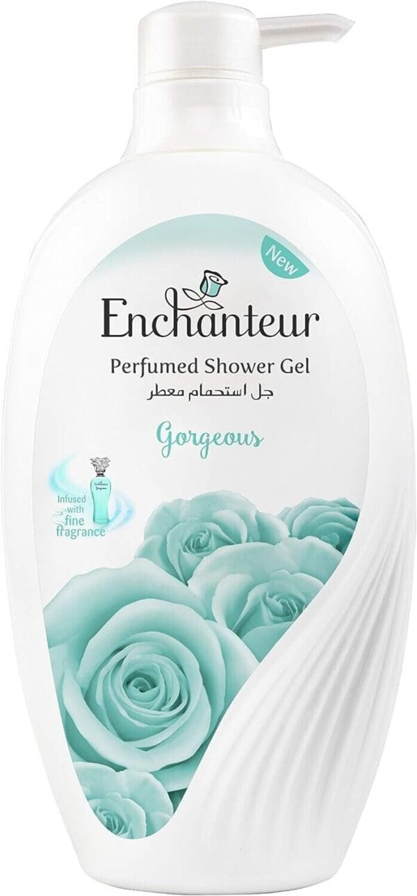 Enchanteur Gorgeous Perfumed Shower Gel Infused With Fine Fragrance 550ml