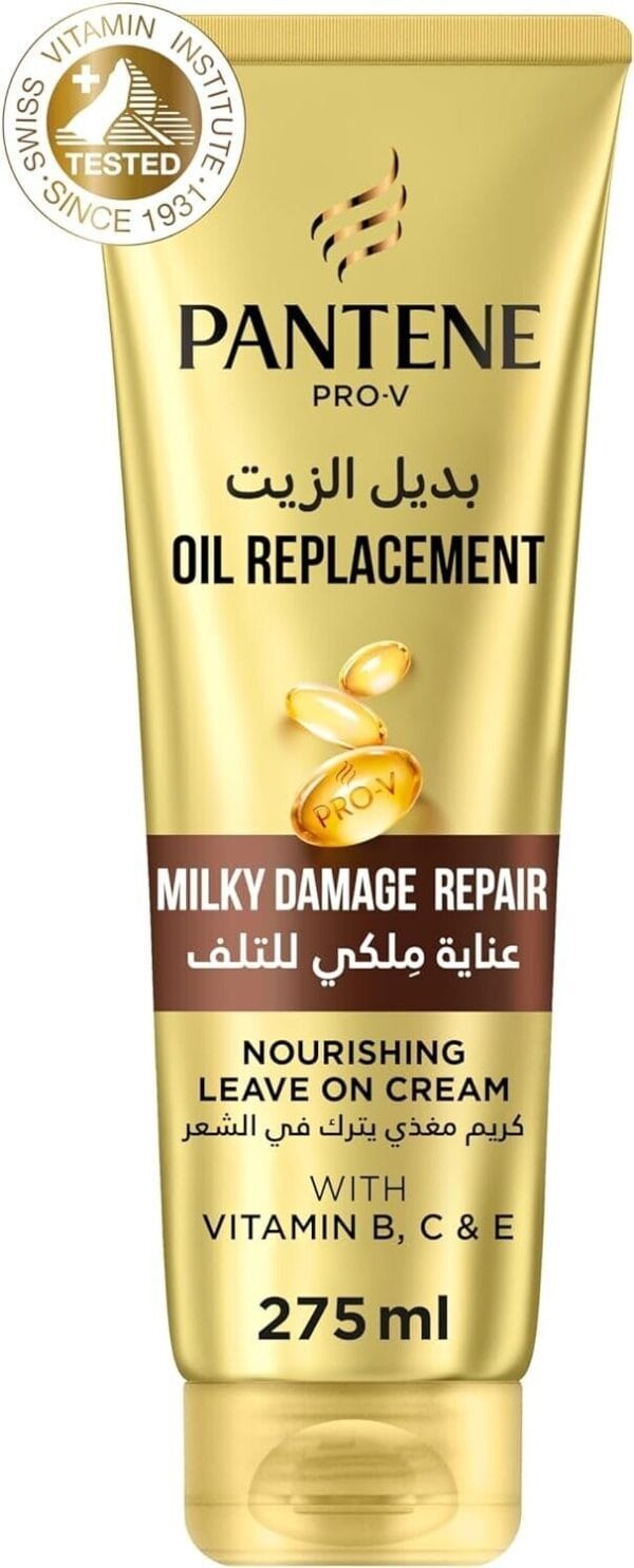 Pantene Pro V Oil Replacement Milky Damage Repair Nourishing Leave In 275 ml