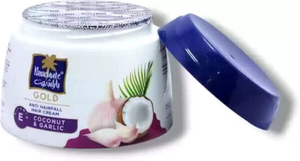 Parachute Hair Cream Gold Anti Hair Fall Coconut And Garlic 140 Ml