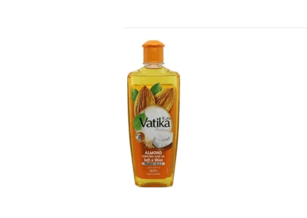 Vatika Naturals Hair Oil Almond Enriched nourishing coconut and sesame oil 200ml