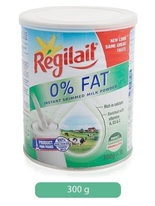Regilait Instant Skimmed Milk Powder 0% Fat (300 gram) حليب بودرة