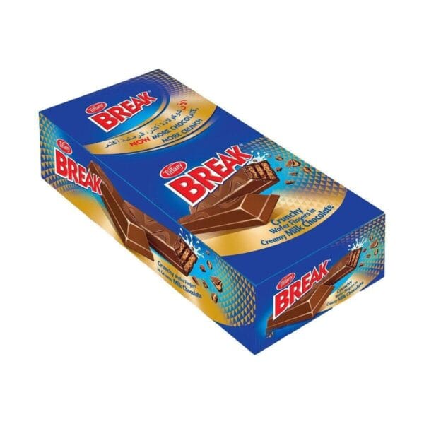 Tiffany Break Crunchy Wafer 2 Fingers 24 X 15.5g  تيفاني