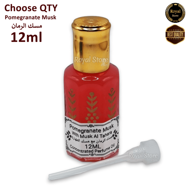 Pomegranate Musk Tahara 12ml Amazing Arabic Perfume Oil High Quality مسك رمان